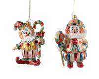 Игрушка на ёлку Клоун 11см 129660