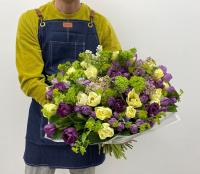 Эксклюзивный букет с тюльпанами