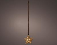 Звезда с LED подсветкой 20см 487591