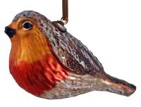 Игрушка на ёлку Птичка 10,5см стекло 67041