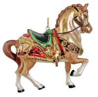 Игрушка на ёлку Конь в парадной упряже 70214