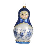 Игрушка на ёлку Матрёшка 14,5см TR20449