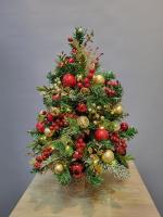 Мини ёлочка с декором Парадная 45см