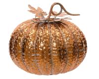 Декор Тыква 34,5см металл 386564