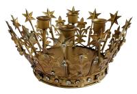 Подсвечник Корона 22см 35874