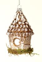 Игрушка на ёлку Домик для птиц 12см 15026