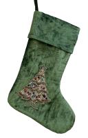 Рождественский носок 40см 61736