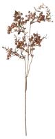 56814 Ветка с ягодами 67см медная