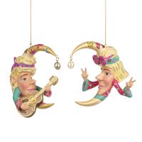 Игрушка на ёлку Полумесяц 13,5см B88411