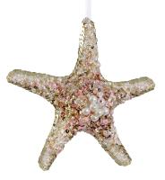 Украшение на ёлку Морская звезда 16см 65502