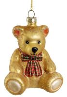 Игрушка на ёлку Мишка 9см 69948