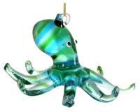 Игрушка на ёлку Осьминог 7,5см 70815