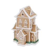 Пряничный домик с LED подсветкой 36,5см D42150