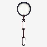 Лупа с ручкой в виде цепи 25см 0243358