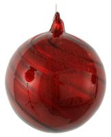 Шар на ёлку 15см красный 68758