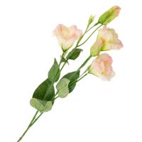 Розовый. Цветок искусственный Лизиантус 61см