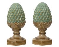 530882 Держатель для книг Шишка 28см