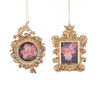 Игрушка на ёлку Фоторамка 14см D42070