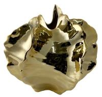 Ваза золотая 14см 68312