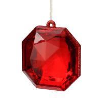 Украшение на ёлку "Бриллиант" 10см PL52827