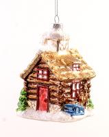 Игрушка на ёлку Домик 11см 16419