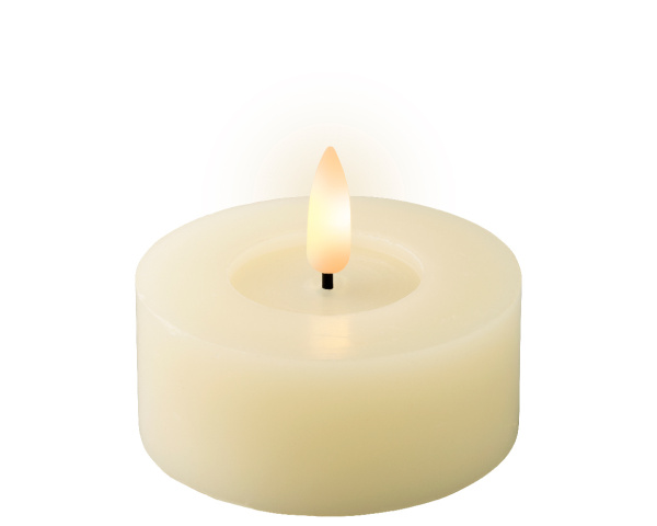 Свеча светодиодная таблетка набор 2шт 487403