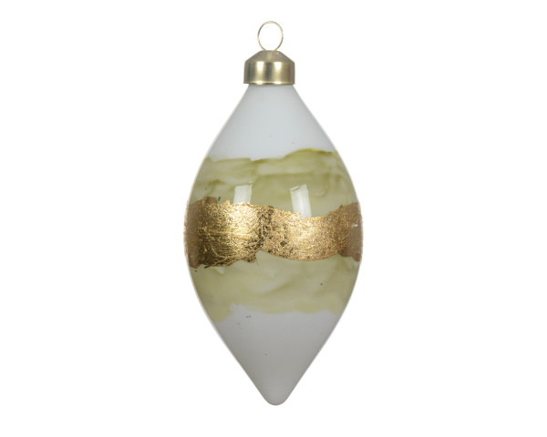 Набор игрушек на ёлку Капля 10см 2шт 070493