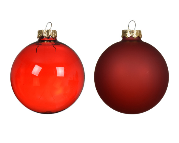 Набор шаров 8см 4шт в тубе 141918