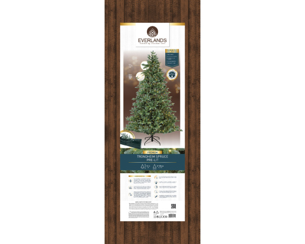 Искусственная елка Trondheim 180 см с огнями