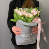 Букет Микс тюльпанов в сумке 21шт