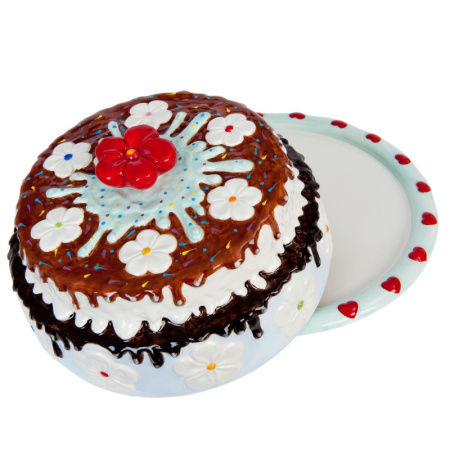 Блюдо с крышкой "Торт"