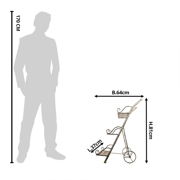 Подставка для цветов 81см