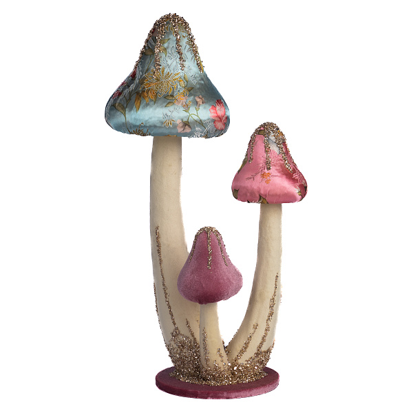 Декор Грибы 39см