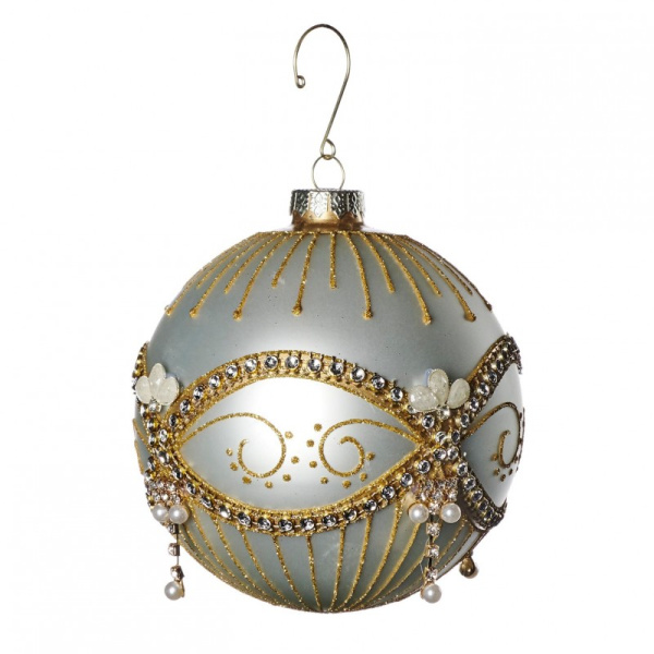 Шар с декором 12см