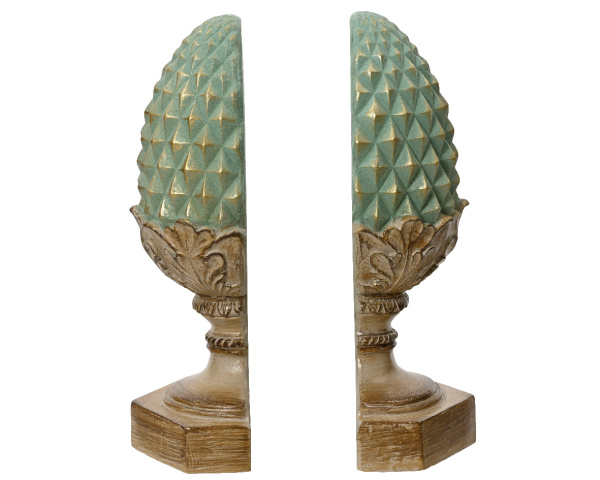 530882 Держатель для книг Шишка 28см