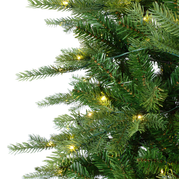 Ель искусственная узкая Грандис 210см с огнями