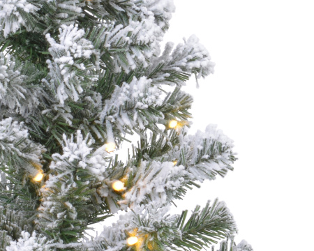 Мини ёлка Империал 45см заснеженная с огнями