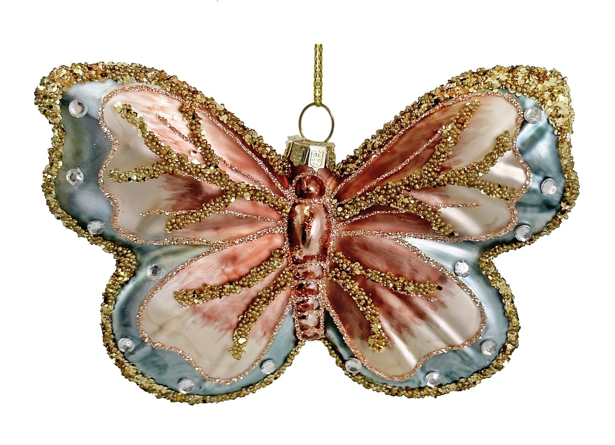 Игрушка на ёлку Бабочка 12см
