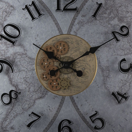 5KL0195 Настенные часы 80см металл