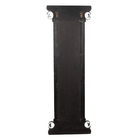 52S279 Настенное зеркало в деревянной раме 131см