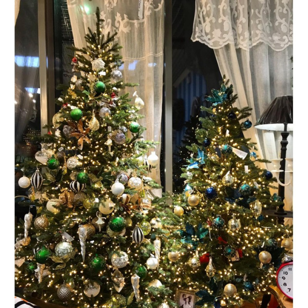 Привет от Санты ёлка