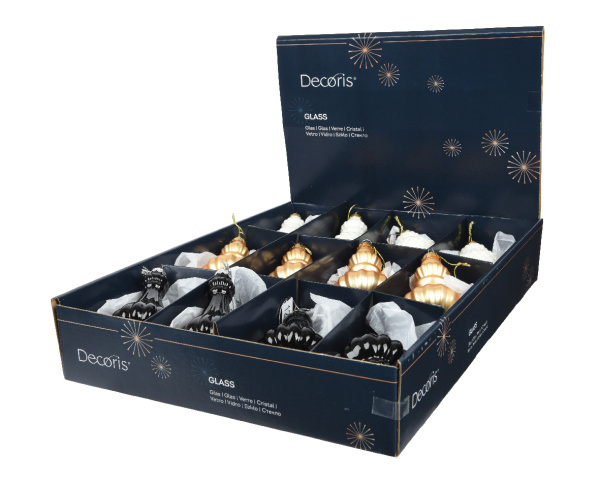 Игрушка на ёлку Капля 15см 122406