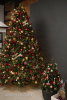 Ель литая Византийская с лампочками 2,7м
