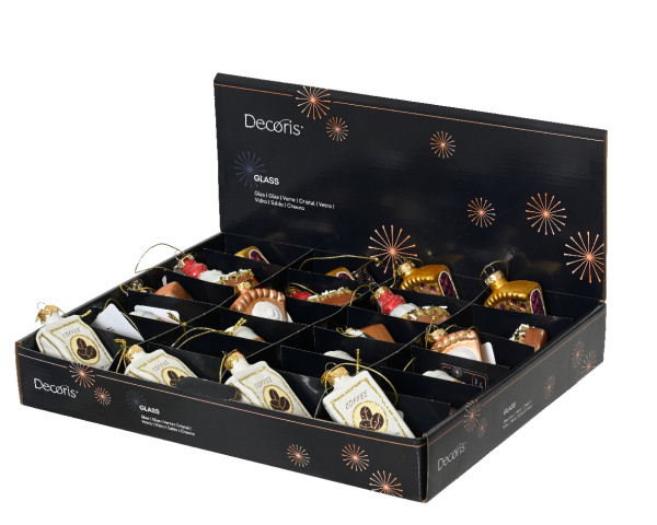 Игрушка на ёлку Кофе-брейк 7см 129607