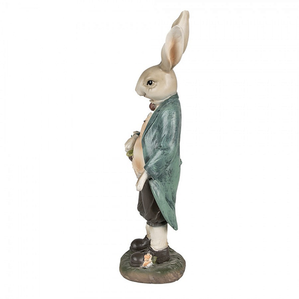 Фигурка Кролик Clayre&Eef 38 см, зелёный