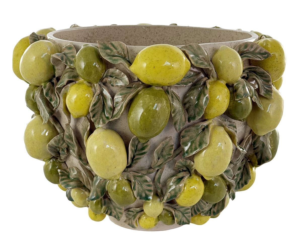 Кашпо Лимоны 35 см 72215