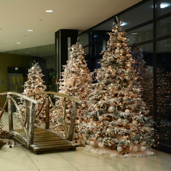 Ёлка в стиле Шик