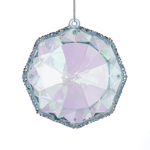 Игрушка на ёлку "Бриллиант" 10см