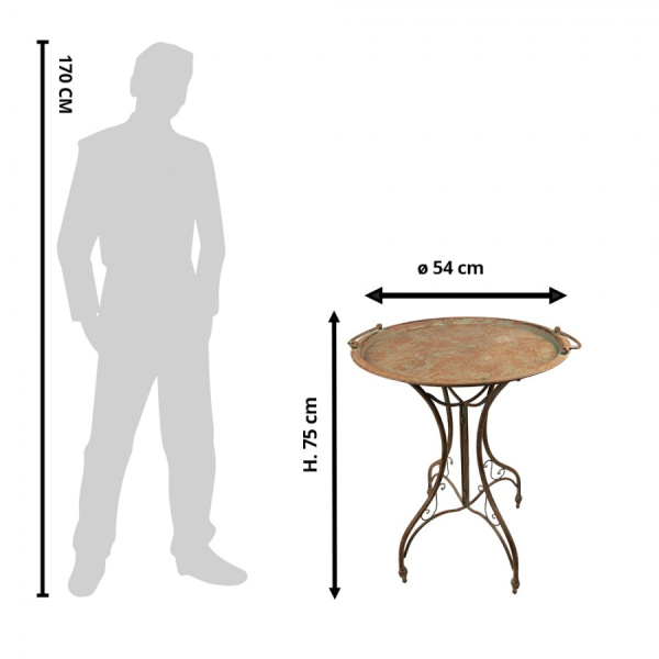 Приставной столик 75см
