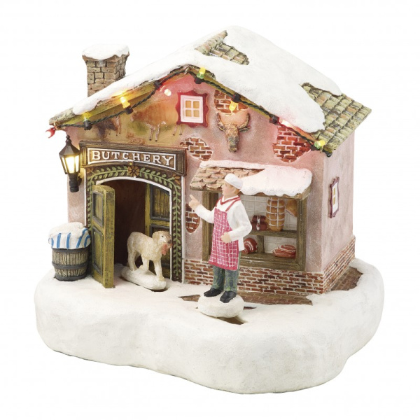 Декоративный домик "Дом мясника" 17см